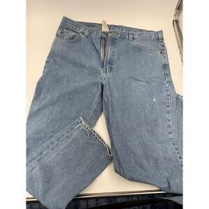 Carhartt Jeans Men's Light Blue Denim Traditional Fit B18 STW 40x32